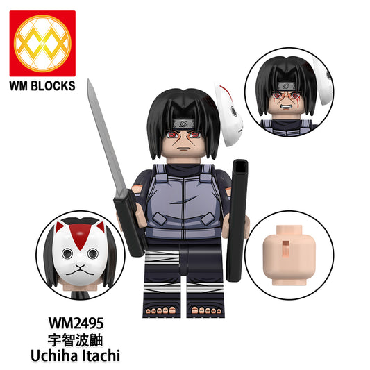 Anime Naruto Uchiha Itachi Minifigures WM2495